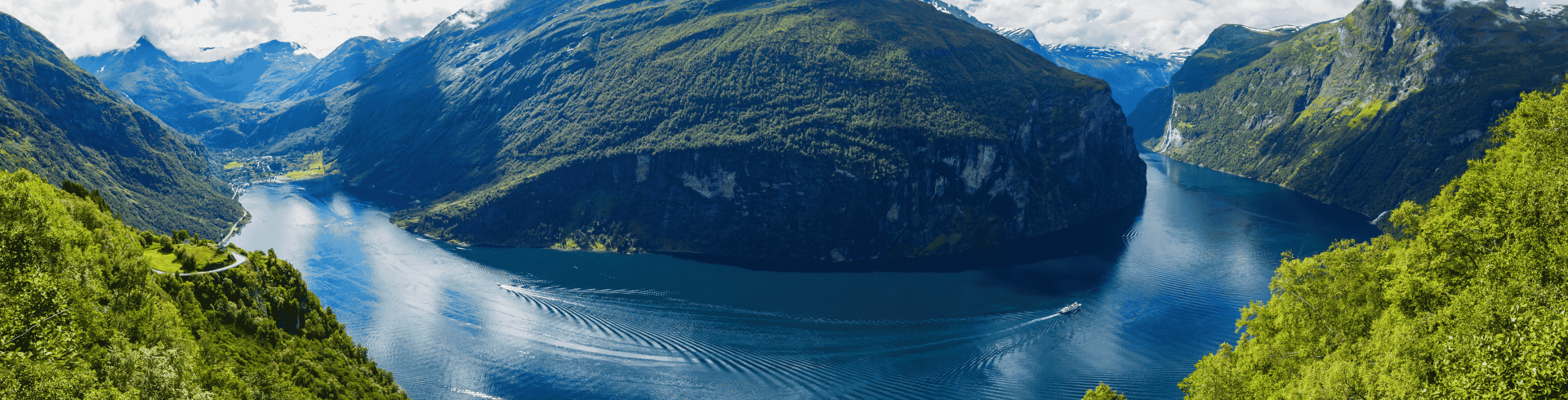 Escandin�via com Fiordes